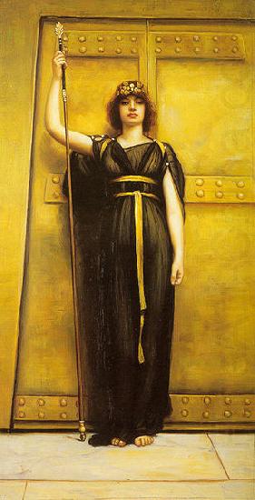 John William Godward A Priestess china oil painting image